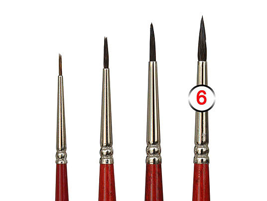 Car touch up brush in more sizes  