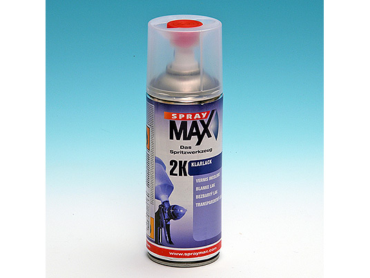 Professional High Gloss 2K Clear Coat SPRAY MAX - High Quality Lacquer in spraycan  Clear Gloss EN