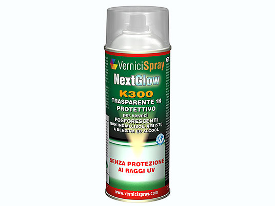 NextGlow K300 Protective Lacquer Spray for Luminous and Fluorescent Paints  