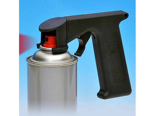 Handle for spray paints  